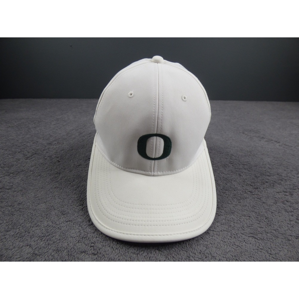 Oregon Ducks Hat Nike Golf NCAA White Adjustable Cap OSFA
